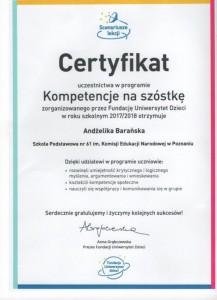 Certyfikat