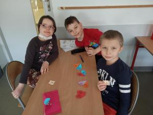 Zabawy walentynkowe w klasie 2b