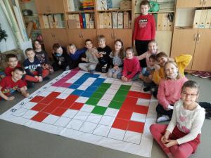 Zabawy walentynkowe w klasie 2b